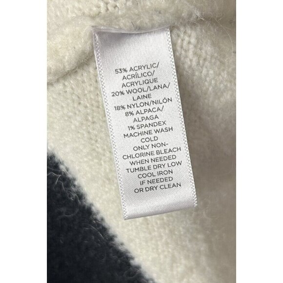 Loft Wool Alpaca Blend Sleeveless Sweater Vest Size XS/S Knitted Open Front - Picture 5 of 10